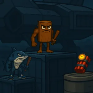 Desafia um amigo num frenético jogo de batata quente invertida! Evita o teu oponente e garante que seguras a bomba quando o tempo se esgota para reclamar a…