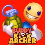 Teste a sua pontaria em Buddy Kick Archer, um astuto jogo de puzzle de arco e flecha. Calcule o tiro perfeito para eliminar alvos em cada fase desafiante.