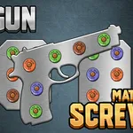 Desafie a sua mente com Gun Match Screw, um puzzle único de organização de cores. Mova parafusos estrategicamente para limpar o tabuleiro e resolver cada…