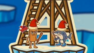 Desafie um amigo numa caótica batalha de neve! Desvie-se de bolas de neve gigantes, empurre o seu adversário para fora do gelo e seja o último a resistir.