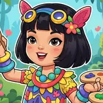 Liberte a sua criatividade neste vibrante jogo de colorir. Escolha entre muitas cenas da selva e dê-lhes vida com uma rica paleta de cores. Comece a colorir…