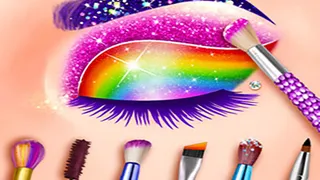 Liberte o seu maquilhador(a) interior em Eye Art! Crie visuais deslumbrantes com cores vibrantes, acessórios e escolhas de moda neste jogo criativo e…