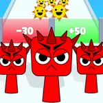 Guie a sua adorável equipa Sprunki por um percurso de obstáculos desafiador. Aumente o seu esquadrão escolhendo os portões certos e teste os seus reflexos para…