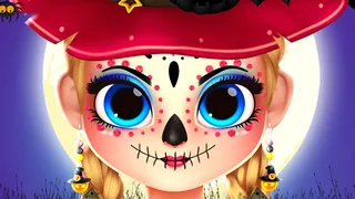Entre no espírito assustador com a Pequena Lily! Crie fatos fofos, aplique pintura facial e decore um bolo neste jogo de transformação de Halloween. Jogue já.