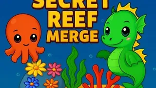 Combina adoráveis criaturas marinhas em Secret Reef Merge. Larga e combina animais estrategicamente para criar novos e libertar espaço antes que seja tarde…