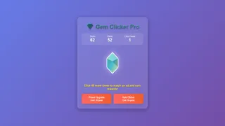 Clique para a riqueza em Gem Clicker Pro. Acumule joias, invista em melhorias poderosas e veja a sua fortuna crescer neste clicker idle satisfatório. Jogue já.