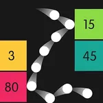 Domine a arte dos ângulos num quebra-cabeças de física viciante. Mire os seus tiros para limpar ondas infinitas de tijolos e alcançar a pontuação mais alta.